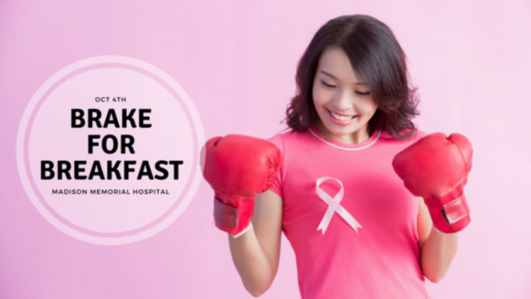 Brake for Breakfast: Learn More about Breast Cancer