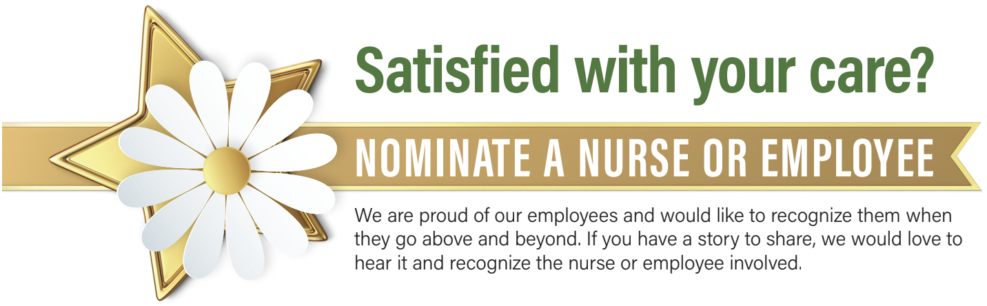 Nominate a Nurse or Employee