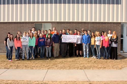 Physicians Donate to High School