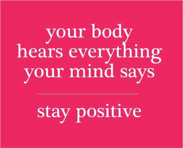 A Healthy You #5 – Stay Positive